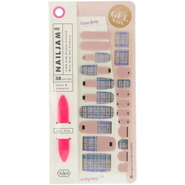 Vika Nailjam, Gel Nail Strips For Nails & Toenails, Get It Girl, 38 Strips