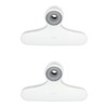 OXO 13173300 Juego Pinzas Plástico para Bolsas, 14 cm, 2