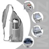ZOMAKE Sling Bag,Small Crossbody Sling Backpack,Water Resistant Shoulder Bag Anti