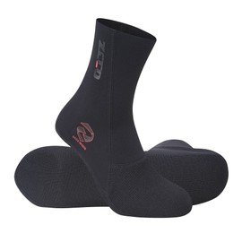 Neoprene Diving Socks 1.5mm Diving Wetsuit Water Fin Socks, Flexible Anti Slip Warm Surfing Booty Beach Socks, Snorkeling, Surfing, Kayaking, Swimming, Diving Water Sports (1.5W-BK-2XL)