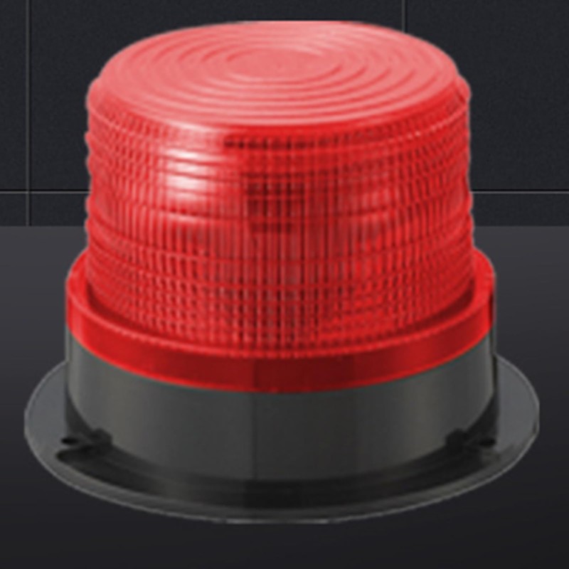 Boxonly Warning Light Red LED Emergency Safety Flashing Warning Lamp