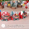 VitalBloom Christmas Decoration Train Ornament Santa Claus Figurine Decoration Gift