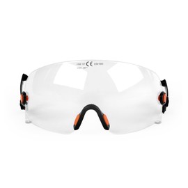 GREEN DEVIL Replacement Integrated Clear/Coloured Visor, Compatible with Mervex Vent Series, Forest Series and Much More