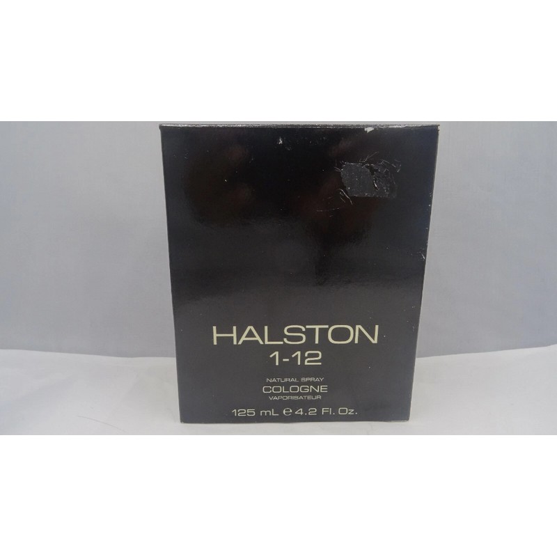 HALSTON 1-12 Cologne Spray 4.2 oz for Men New in