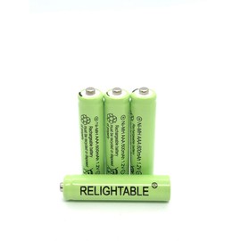 Solar Light AAA Ni-Mh 600mAh Rechargable Batteries D (Pack of 20)