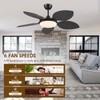 Wiviniya Ceiling Fans with Lights and Remote/APP Control, 48 Inch