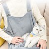 Cat Carrier Apron with Sleeping Pocket Large Space Drawstring Opening