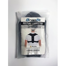 Branfit Lot of 2- Posture Corrector & Back Support Brace for Women and Men by BRANFIT