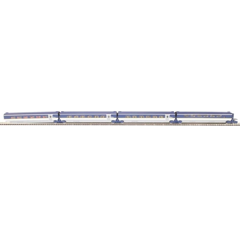 KATO 10-1298 N-Gauge Eurostar New Paint, Set of 4 Cars,