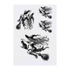 4 x 'Cool Witch On Broomstick' Temporary Tattoos - Water