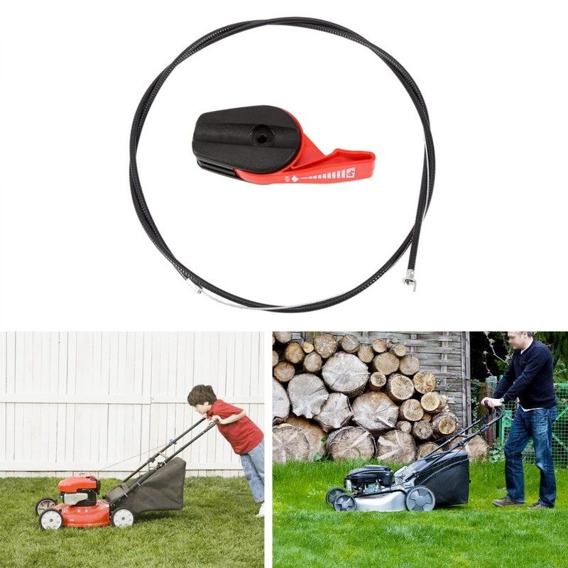 65" Throttle Cable Lawn Mower Throttle Cable Universal Kit with