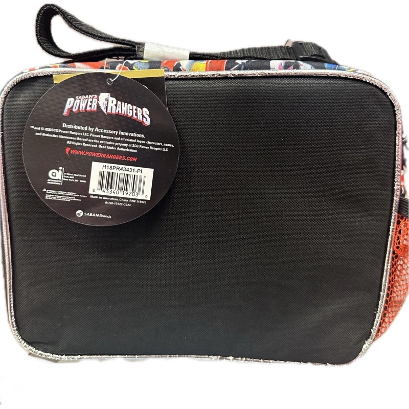 Nickelodeon Lunch Bag - Power Rangers - Super Ninja Steel