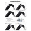 Led Waterproof Machine Work Light, Multipurpose Adjustable Angle Aluminum Alloy
