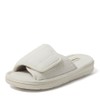 Dearfoams Women's Adjustable Indoor/Outdoor Machine Washable Memory Foam Slide Slipper,