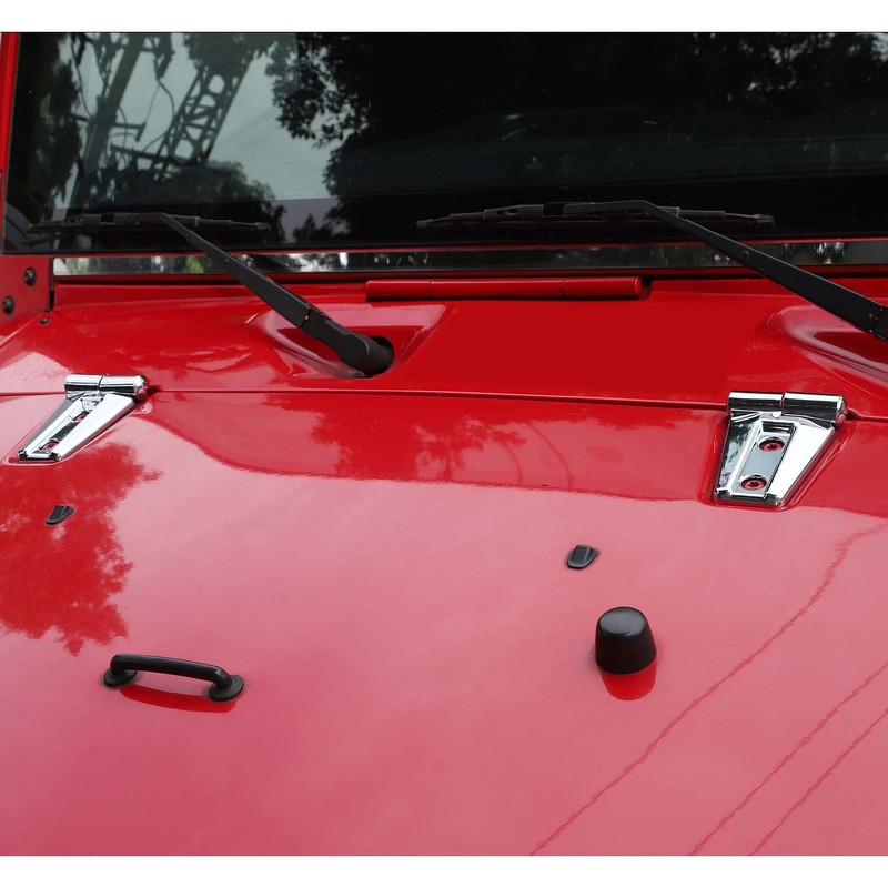 RT-TCZ Hood Hinge Cover Trim Exterior Decoration Kits Accessories for