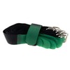 10x Velcro Cable Ties 200 x 20 Black / Green