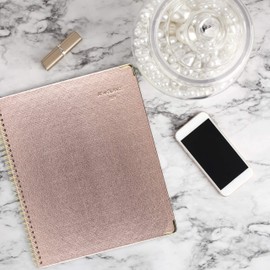 AT-A-GLANCE 2019 Weekly & Monthly Planner, 8-1/2" x 11", Large, Pearl, Pink (6080-905-27)