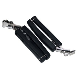 YISHUI Pan Gripper Cooker Pot Holder Pan Plate Holder Dish Holder Kitchen Tool Black