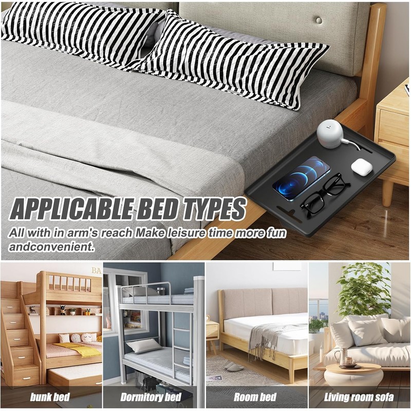 Bedside Shelf for Bunk & Loft Beds Nightstand Kids Room