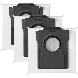 dreame Dust Bags Compatible with X50 Ultra / X50 Ultra Complete / L50 Ultra / L40s Ultra / L40s Ultra AE / L40s Ultra CE / L10s Ultra Gen2, 3.2L Dust Bags (3 PCS)
