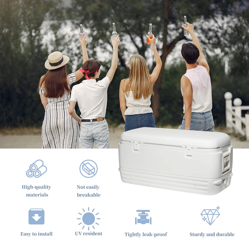 Replacement Parts Kit for Igloo Coolers - Plastic Hinges, Latches,