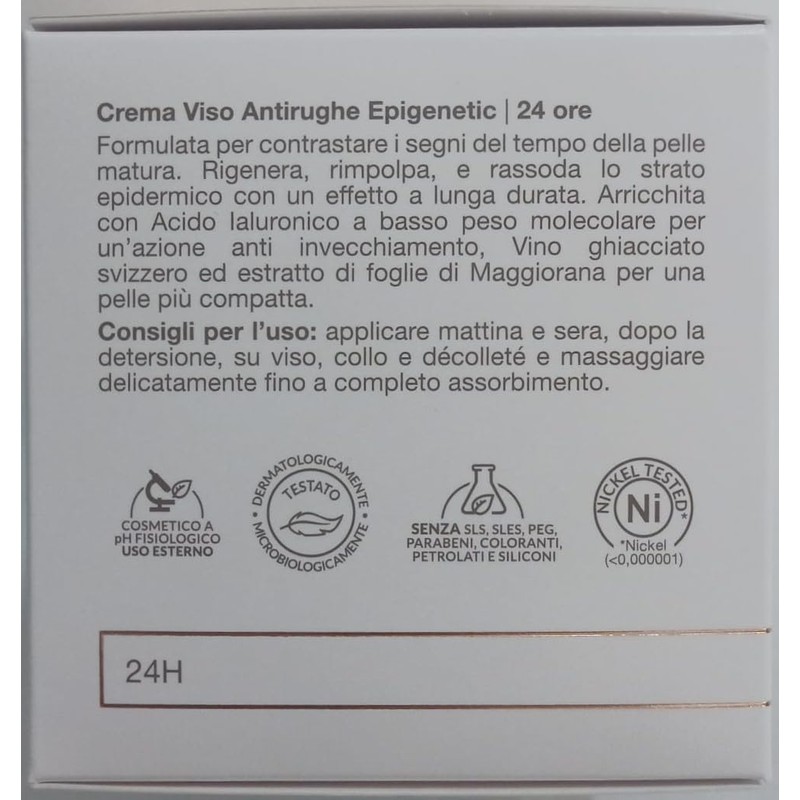 Alta Natura Aurea Anti-Wrinkle Face Cream 24H Epigenetic 50 ml