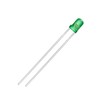 CHANZON 100 pcs 3mm Blinking Green LED Diode Lights 1.5Hz