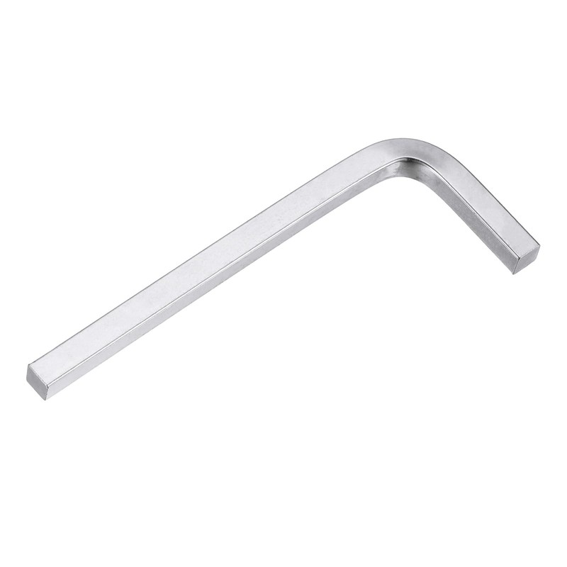 sourcing map L-Shaped Square Head Wrench 6mm Carbon Steel L-Key