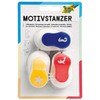 folia 7021 - Motivstanzer, Motivlocher, 3er Set, Seepferdchen, Seestern und