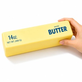 Masa de modelar de barra de mantequilla Antiestres ultra suave y de recuperación lenta Giant Butter, Barra de Mantequilla Gigante, realista relajante para dedos y manos.
