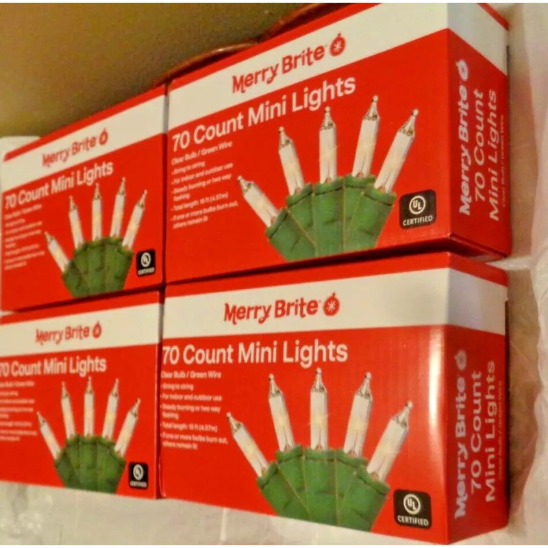 Merry Brite 4 Pack Merry Brite Each 70 Count Mini