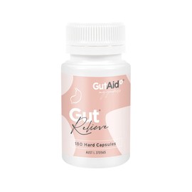 Natural Health Organics GutAid Gut Relieve 180 Capsules