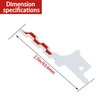 Follde 48-00-1640 for Milwaukee Drywall Reciprocating Saw Blade, Drywall Access
