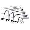 Alvinlite Iron Display Stand,1 Pcs Black Iron Plate Display Photo