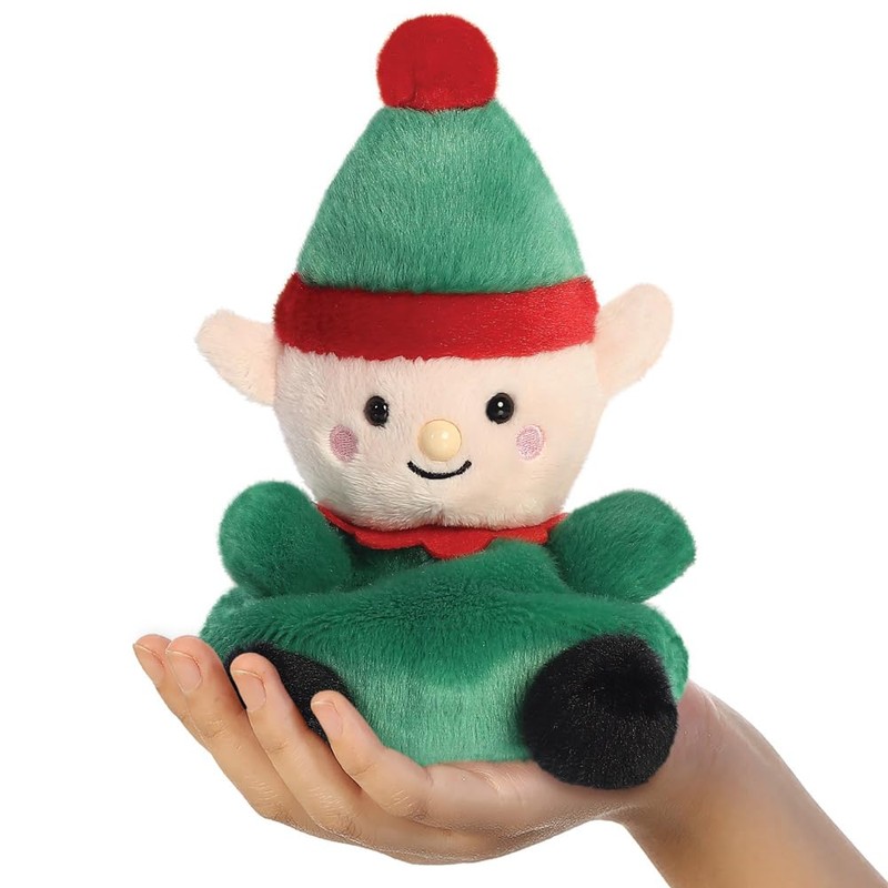 Aurora, 99393, Palm Pals Jolly Elf 5In, Soft Toy, Green