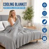 AEPINBH 60''x80''Cooling Blanket，Cold Blanket for Hot Sleepers,Lightweight Breathable, Instant Cool