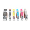 Printer Ink Cartridge Set No Fading Accurate Ink Cartridge Replacement