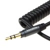 kenable PRO 22AWG COILED 3.5mm Stereo Jack Cable AUX Headphone