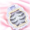 Baluue 4pair Natural False Eyelashes Style Long Thick Magnetic Lashes