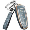 Key Fob Cover for Ford with Keychain Explorer Edge Expedition