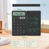 Desk Calculator with Erasable LCD Notepad Calculators ROATEE Desktop Basic