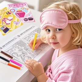 LaVenty Spa Party Makeup Party Bag Children's Birthday Give Aways Guest Gift Key Ring Pull Back Filling Party Bag