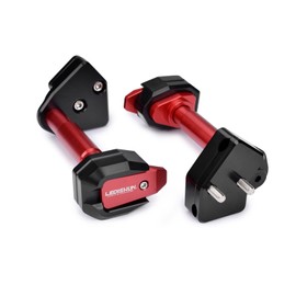 HRuizq Motorcycle Frame Sliders Guard Crash Engine Fairing Falling Protector compatible with Honda CBR300R CBR 300R (2013-2023) (Red)