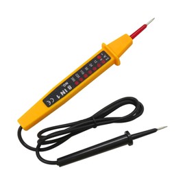 Electric AC/DC Voltage Detector Pen Tester 6-380V Voltmeter Ammeter Circuit 8in1