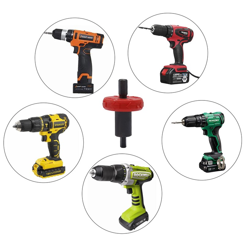 Lidscura Electric Start Drill Bit, Engine Lawn Mower Easy Starter