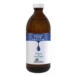 Arbora Aceite Masaje Muscular Con Árnica Y Aceites Esenciales 500ml