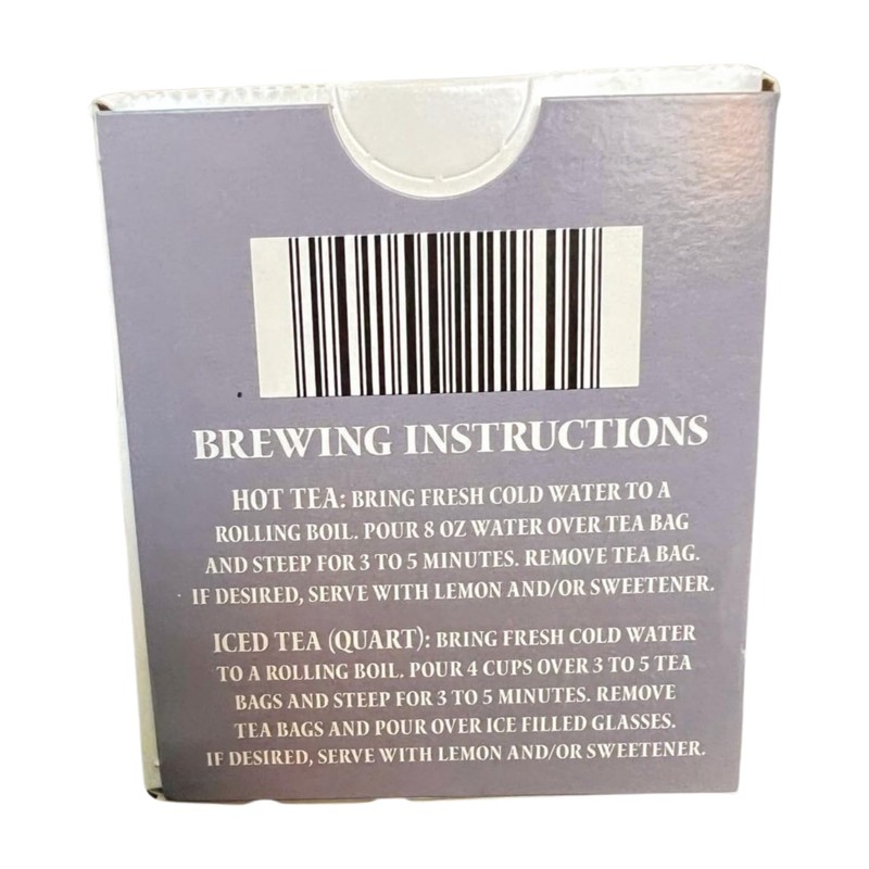 Earl Grey Black Tea Bags by Benner, 20 Count, 1.41