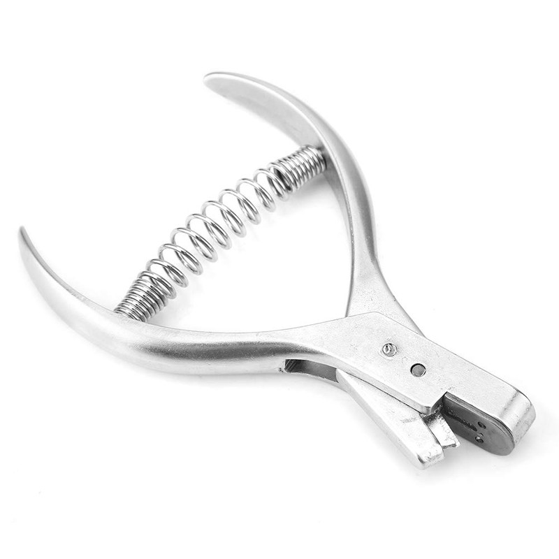 Kodrily Pattern Notcher, Stainless Steel Single Hole Punch, Ergonomic Slot