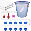 Tiangrid 49 Pcs Automatic Chicken Waterer System Includes Chicken Water
