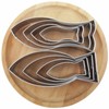 Fish Shaped Cookie Cutter Set of 8 pcs, Stainless Steel